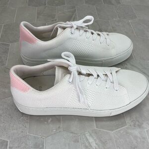 Greats Brooklyn Royals knit in white/pink Size:8.5